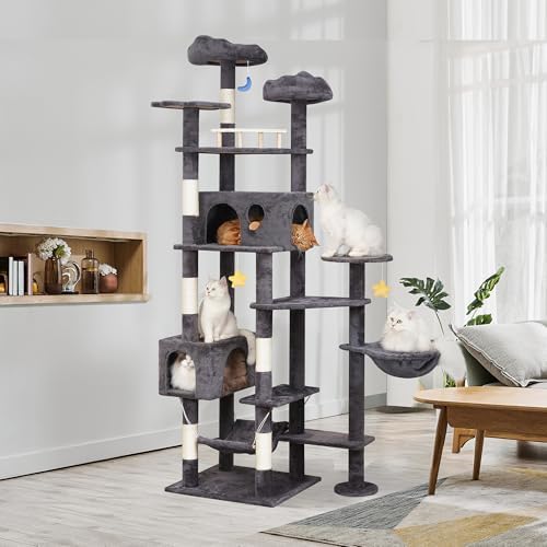 Meecal Cat Tree, 79in Large Tower - Image 6