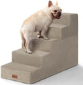 Aodisman Dog Stairs for High Beds 22.6" H, 5-Step Pet Steps for Small Dogs by AODISMAN