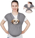 Supet Dog Sling Carrier for Small Pet, Adjustable Hands Free Front Backpack by Supet
