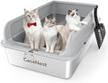 Stainless Steel Litter Box by CasaNest