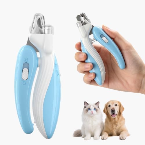 Cat Dog Pet Nail Clippers with Light – LED Safety Nail Clipper by Unknown