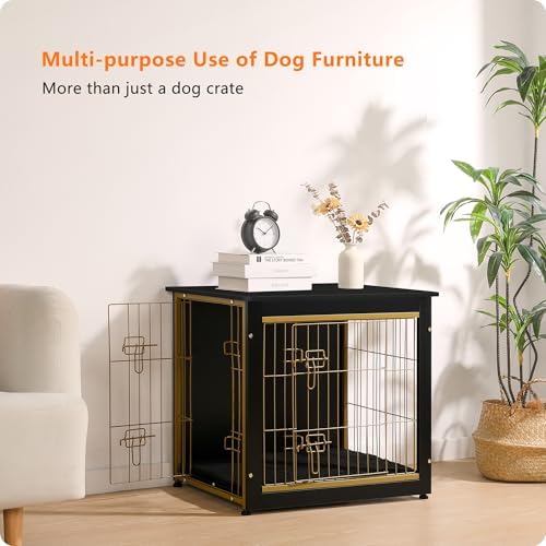DWANTON 27" Dog Crate Furniture, Dog Kennel Indoor, - Image 5