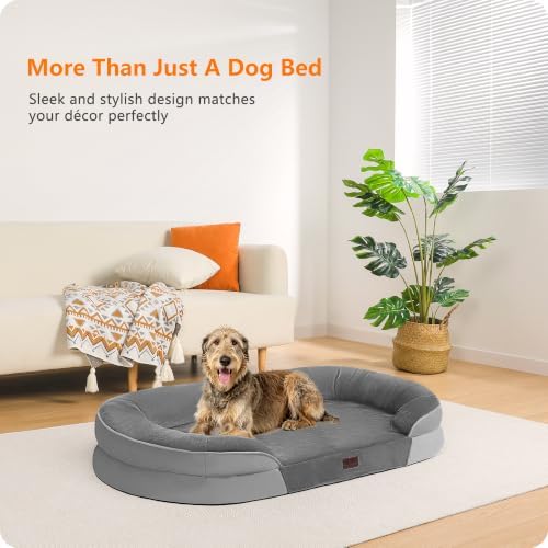 Orthopedic Waterproof XXX-Large Dog Bed Sofa, Gel Memory Foam - Image 2