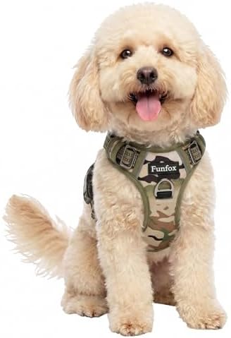 Funfox Dog Harness No Pull, Adjustable Pet Vest Harness, Super Soft Material by MyFUNFOX