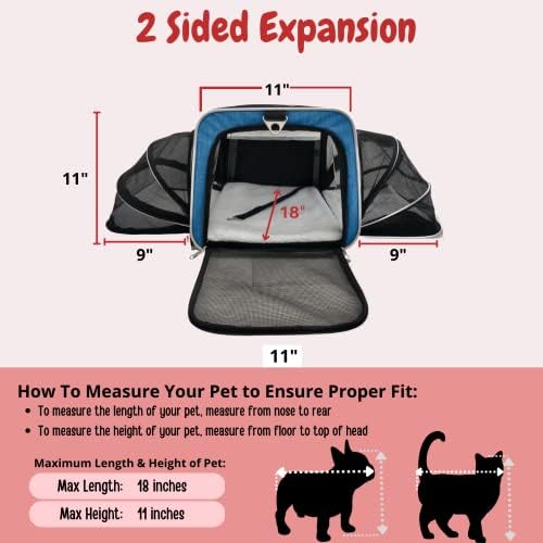 Ruff Life 101 Airline Approved Expandable Premium Pet Carrier on Wheels- Two - Image 4