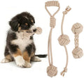 Dog Rope Toy for Small Dog 3pcs, Natural Chew Toys for Puppy, Medium Dogs by PATTEPOINT