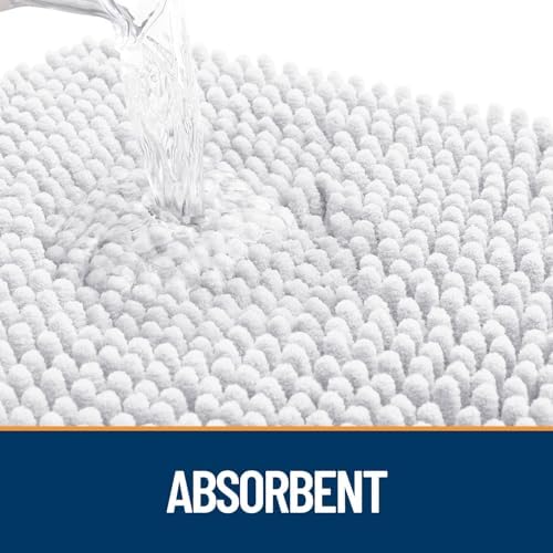 OLANLY Dog Door Mat for Muddy Paws 70x46, Super Absorbent Chenille Mud Mat - Image 3