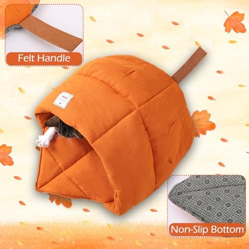 Cat Sleeping Bag Cave Bed with Non-Slip Bottom - Image 3