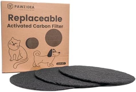 PAWZIDEA 3-Pack Replacement Activated Carbon by PAWZIDEA-Inlovejoywelive