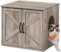 Feandrea Cat Litter Box Enclosure, Indoor Pet House End Table by FeandreabySONGMICSHOME