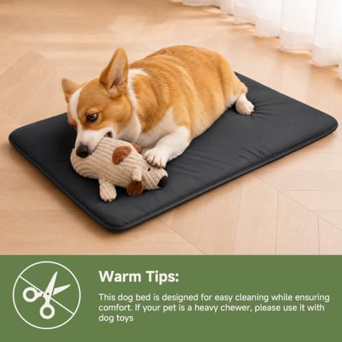Outdoor XL Dog Crate Pad Bed, Waterproof Wipeable Mat - Image 7
