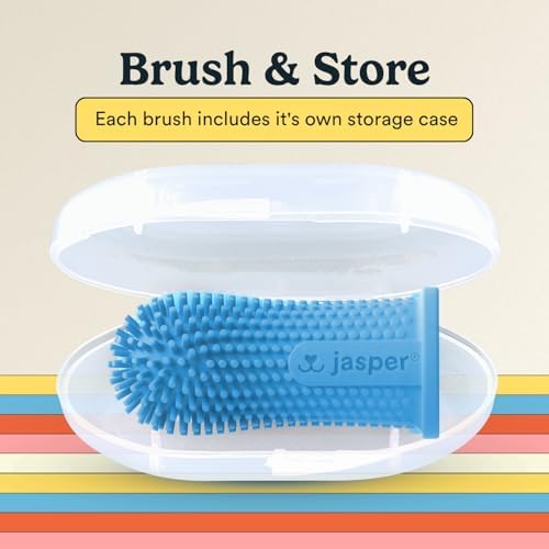 Jasper Dog Toothbrush, 360° Finger Toothbrush - Image 4
