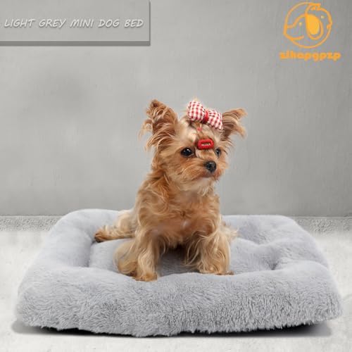 Crate Pads 18x12 Dog Bed for XX- Small Dogs and Indoor Cats Washable, Fluffy - Image 5