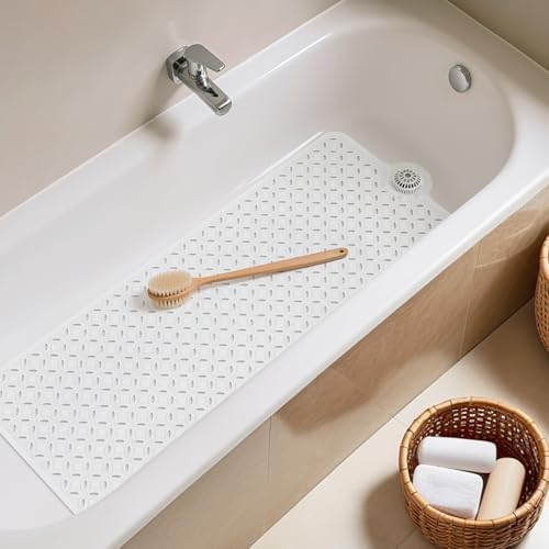 OTHWAY Bath Mat for Tub Non Slip: 39" X 17" Long Bathtub Mat - Image 2