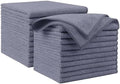 AIDEA Microfiber Cleaning Cloth Grey 20PK, Microfiber Towels 12"×12" by AIDEAHOME