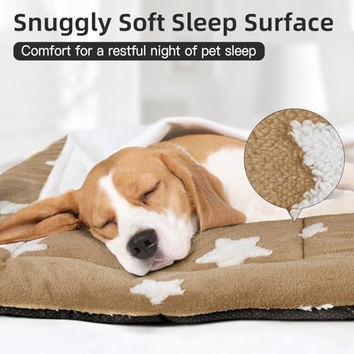 Mora Pets Cat Beds for Indoor Cats Washable Cat Mat Bed Flat Dog Crate Pad - Image 2