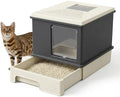 MUTTROS Enclosed Cat Litter Box by MUTTROS