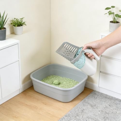 Cat Litter Scoop with Holder, Portable Litter Scooper - Image 5