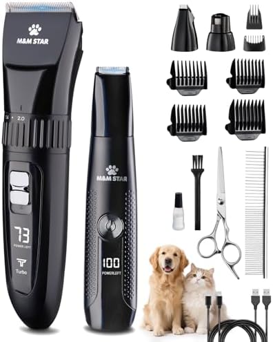 Dog Grooming Kit Quiet Clippers by Unknown