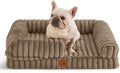 ChiXnuggle Faux Fur Orthopedic Dog Bolster Bed, Waterproof Washable Cover by SnuggleUpPawsDown