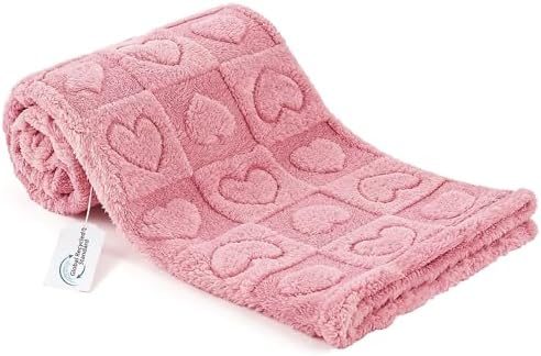 gogobunny Pet Blanket for Dogs Cats, 300GSM Ultra Soft Coral Fleece Blanket by gogobunny