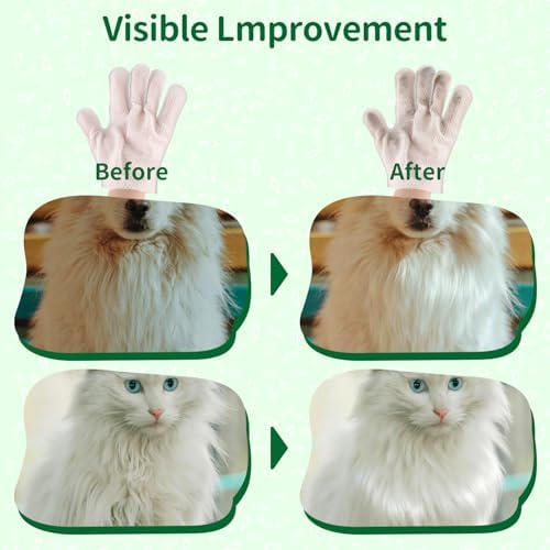 GLADFRESIT Pet Grooming Glove Wipes - Image 7