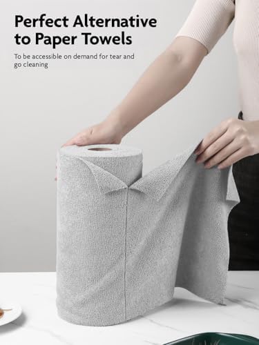 Fantasticlean Microfiber Cleaning Cloth Roll- 60 Sheets - Image 2