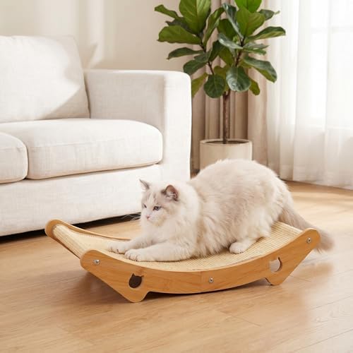 Cat Scratcher & Scratching Lounge, 3-in-1 Sisal Bed & Hammock - Image 5
