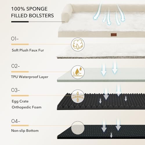 Waterproof Orthopedic Dog Bed for Extra Large Dogs - Image 7