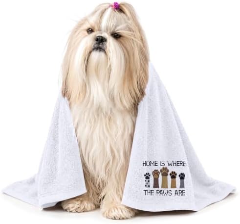 DAN RIVER Dog Towels for Drying Dogs & Cats 100% Cotton, 20x40'' by DanRiver