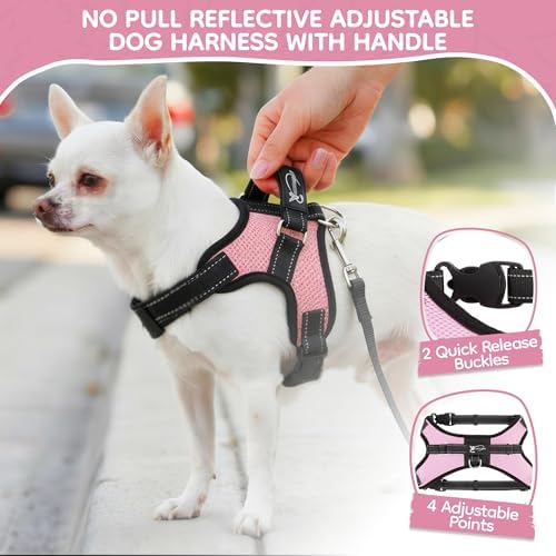 No Pull Reflective Adjustable Dog Harness - Image 2