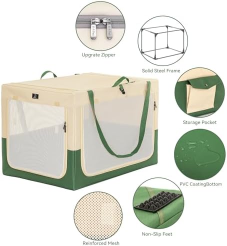 A 4 Pet 40-in Collapsible Soft Dog Crate, Large Dogs - Image 3