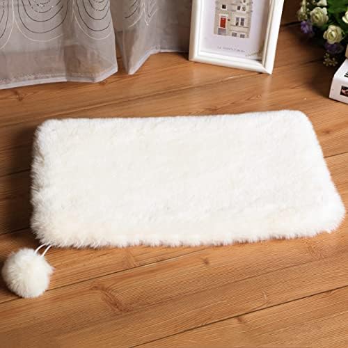 SHENGOCASE 2-Pack 12"x15.7" Rectangular Faux Rabbit Fur Cat Tree Tower - Image 2