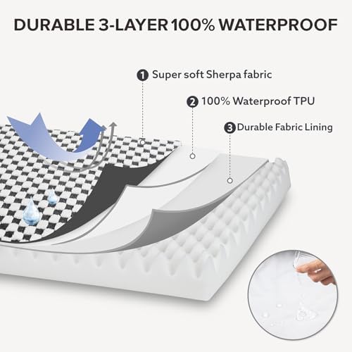 JOEJOY Orthopedic Dog Bed for Large Dogs, Memory Foam Pet Bed - Image 4