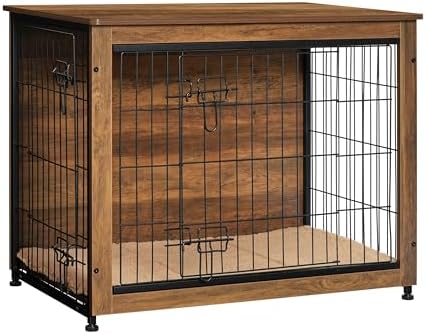 DWANTON 32.5" Dog Crate Furniture by DWANTON