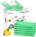 Baby Disposable Diaper Bags 500 Count Easy-To-Tie Diaper Sacks Enhanced Odor by DOQVTIZAY