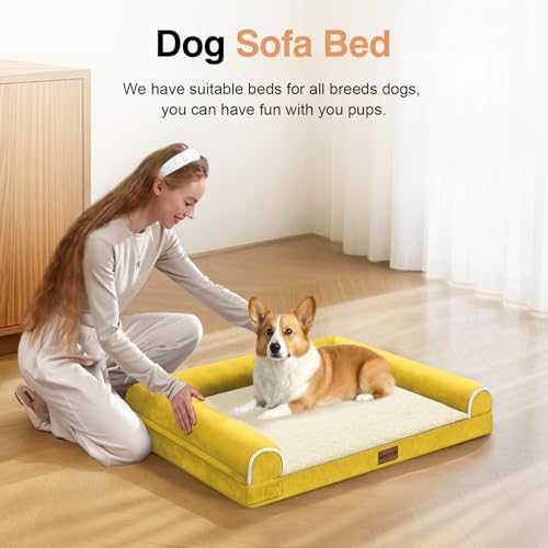 NANUYA Orthopedic Dog Bed for Medium Dogs, 30 x 20 Inch - Image 3
