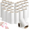 32 Rolls 4" Wide Lint Roller Refills, Pet Hair Sticky Lint Rollers Refill by Tolare