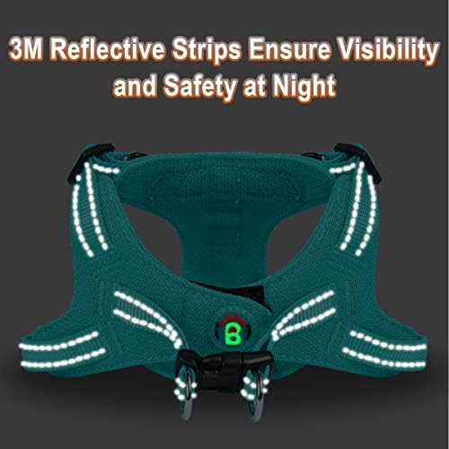 Dog Harness Step in Dog Vest Harness, Reflective Adjustable Puppy No Pull - Image 6