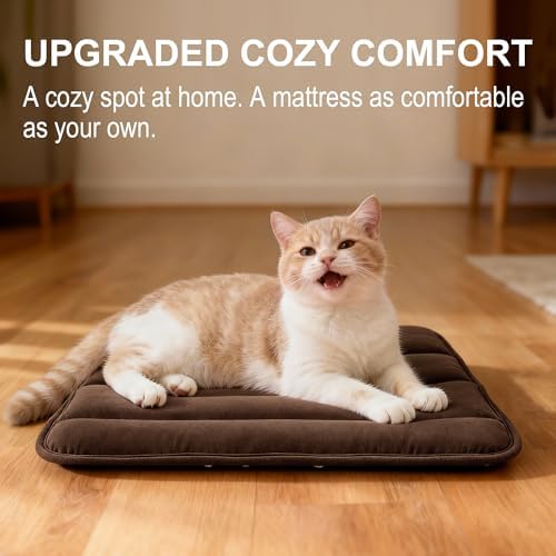 pobopobo Dog Crate Pad, Ultra Soft & Anti-Slip Kennel Mat, Secure Fit - Image 2