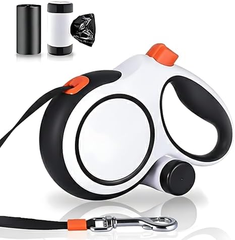 26Ft Heavy Duty Retractable Dog Leash by LULUPET