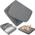 PAWFINITY Small Waterproof Dog Bed Cover Replacement, Fitted Sheet Washable by Pawfinity