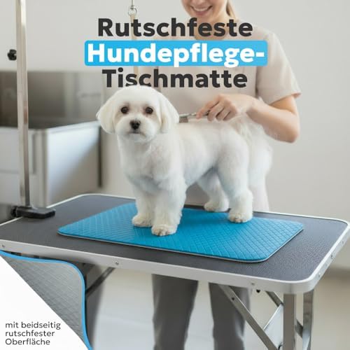 Seagull Multipurpose Foam Rubber Pet Grooming Table Mat 16 x 24 Inch Dog - Image 2
