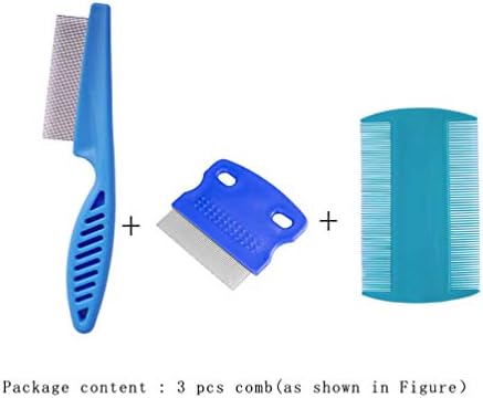 3 Pcs Pet Comb Tear Stain Remover Combs - Image 4