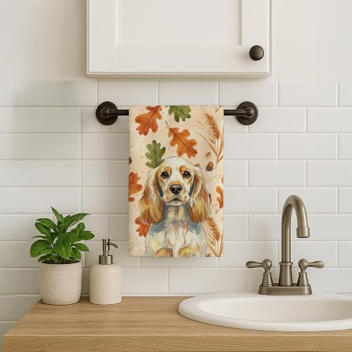 Caroline's Treasures English Cocker Spaniel Dogs Kitchen Towel 15x25 - Image 2