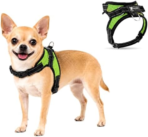 No Pull Reflective Adjustable Dog Harness by Copatchy