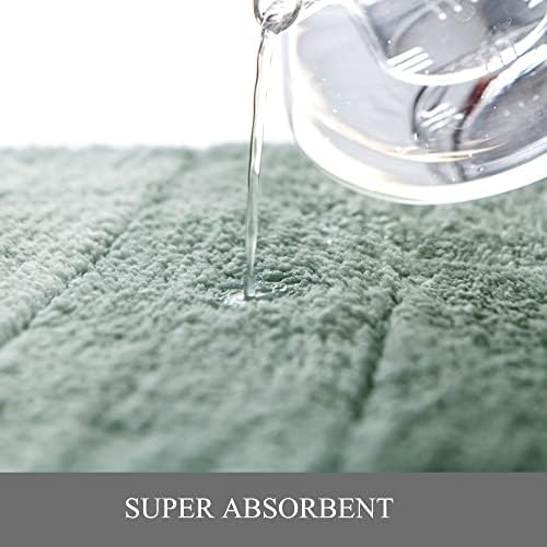 Kmson Ombre Bath Mat for Bathroom, Non Slip Ultra Soft and Thick Water - Image 5