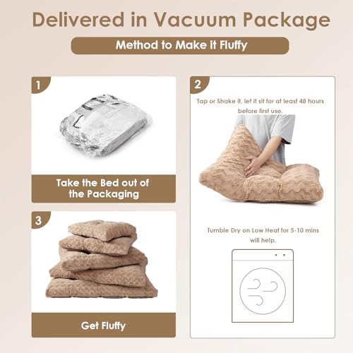 EHEYCIGA Washable XL Dog Beds Large Sized Dog, 41x27 Inch Pet Bed - Image 4