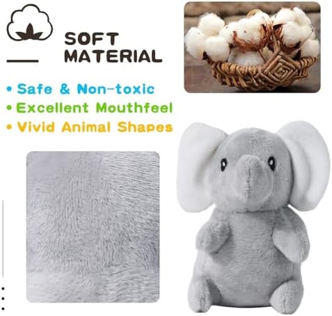 Squeaky Dog Toy for Puppy Small Medium Dogs, Stuffed Samll Dog Toys 12 Pack - Image 4