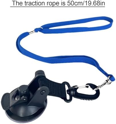 Dog Bath Tether- Industrial Strength Suction Cup, Adjustable Nylon Grooming - Image 6